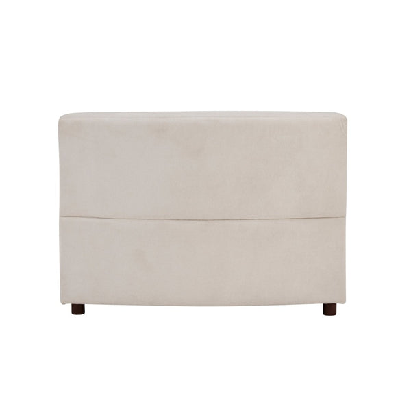 English Elm Luno Chenille Cloud Sectional Sofa Low Profile L Shape Living Room Seating N773IS00092B