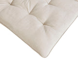 Intelligent Design Edelia Casual Poly Chenille Lounge Floor Pillow Cushion ID31-1932 Ivory