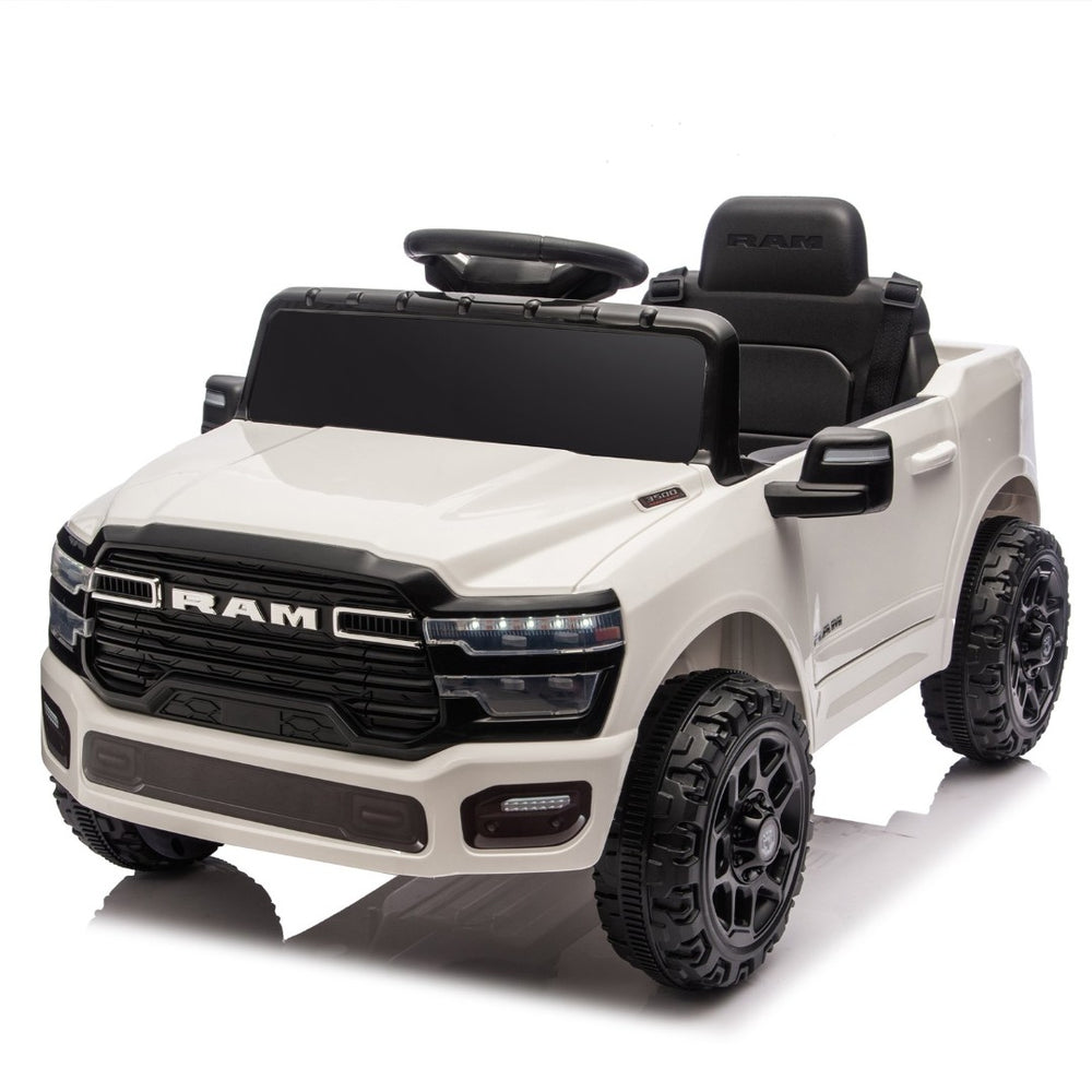English Elm Licensed Dodge Ram 3500 12v Kids Ride on Truck with Parental Remote and Rear Suspension W1578P346252