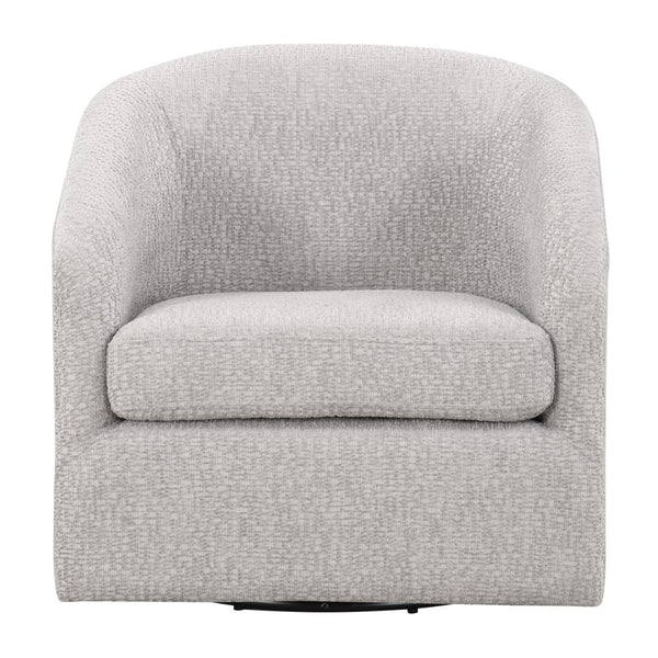 OSP Home Furnishings Parker Swivel Tub Chair Sterling