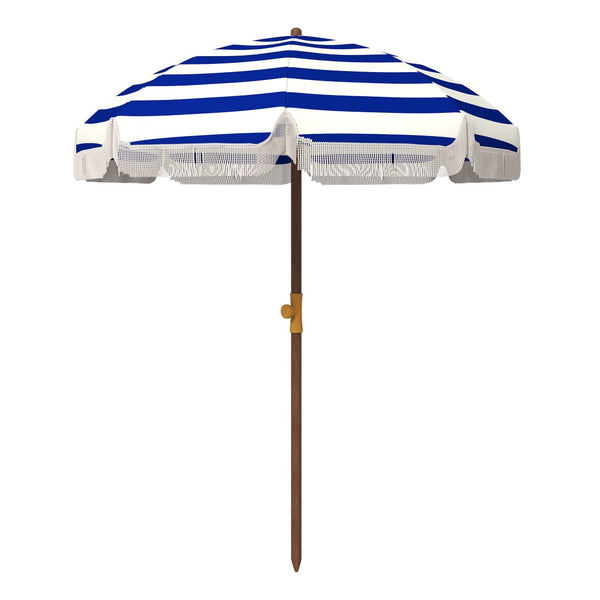 English Elm Outsunny 6.2' Portable Beach Umbrella With Uv 40+ Protection, Vented Canopy, Stylish Carry Bag W2225P174145-GIGA