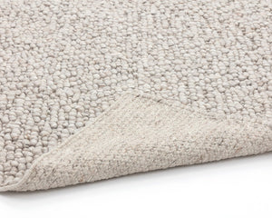 Sunpan UMEA Hand-Woven Rug - Luxurious Contemporary Style with Unique Artisanal Craftsmanship for Any Space Cream 106222