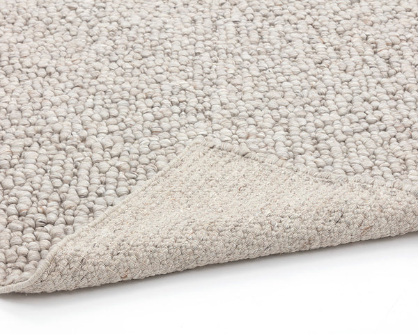 Sunpan Umea Hand-Woven Rug - Luxurious Artisanal Design with Eco-Friendly Wool for a Cozy Contemporary Home Dust