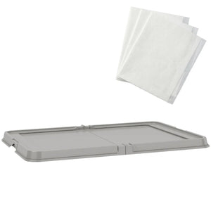 English Elm Innovative Foldable Pee Pad Holder Dual Mode Pp Tray for Dogs Travel Ready T3971P487132