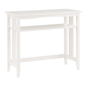 OSP Home Furnishings Sierra 36" Foyer Table White Finish