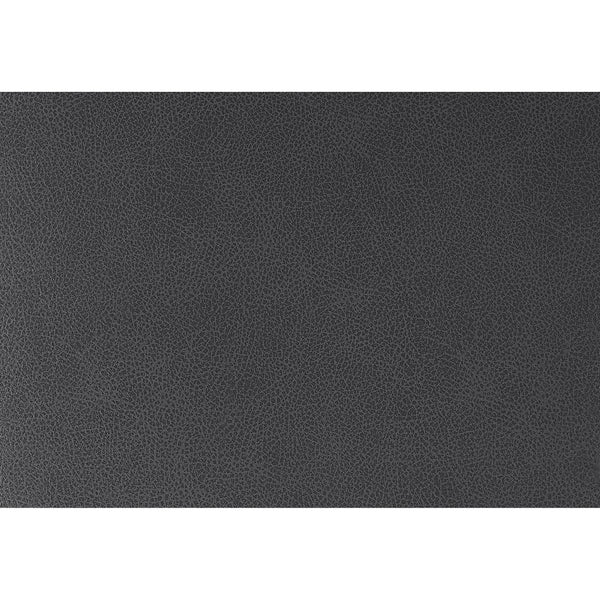 English Elm Black Faux Marble Dining Set with 4 Charcoal Padded Chairs, Solid Wood Frame, Sturdy Block Legs B201S00384