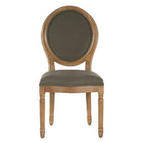 OSP Home Furnishings Lillian Oval Back Chair Klein Otter