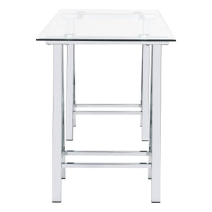 OSP Home Furnishings Middleton desk Chrome