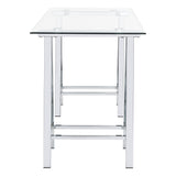 OSP Home Furnishings Middleton desk Chrome