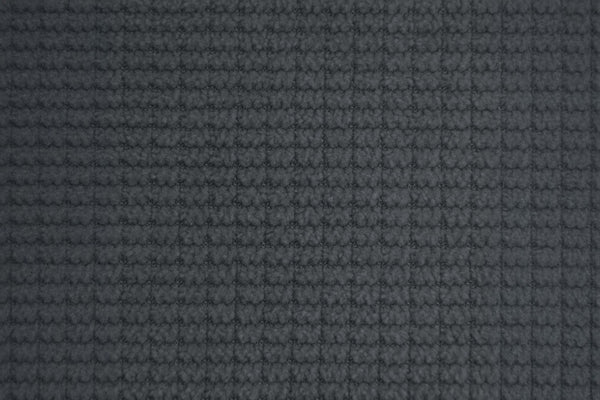 English Elm Modern Full Bed Brushed Linen Channel Tufted Headboard Charcoal Upholstered Frame B011P415829