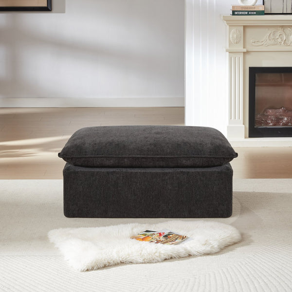 English Elm Modern Chenille Cloud Sofa - Stylish, Cozy, And Modular Seating For Contemporary Living Spaces W3396P388634