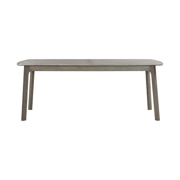 English Elm Serenza Extendable Rectangle Dining Table 98" Gray Oak - Modern Oak Hardwood, Seats 6-8, Easy Care B2736P354400