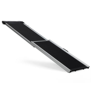 English Elm Foldable Aluminum Pet Ramp with Traction Mat and Pvc Grip for Cars Beds Couches W2181P228649