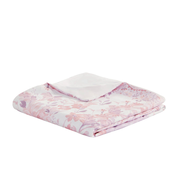 English Elm Floral Paisley Comforter Set Twin/Twin XL - Soft Microfiber, Anti-Microbial, Decorative Pillows Pink 11.42 L x 9.45 W x 3.15 H B035P294222