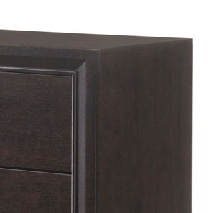 English Elm Madison Sleek Espresso Finish Dresser with Modern Minimalist Frame, Wooden Legs and Smooth Drawers Espresso 51 L x 20 W x 34 H B2726P257347
