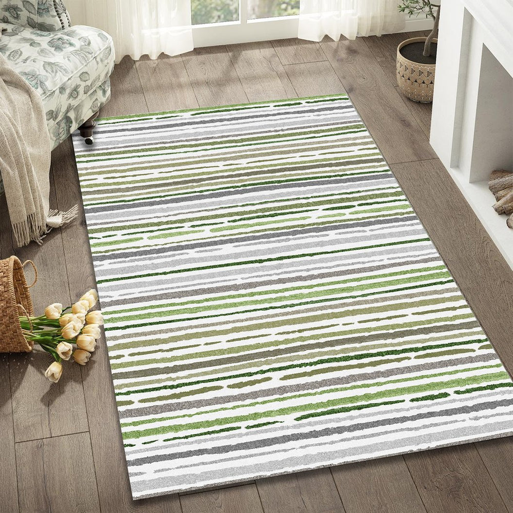 English Elm SPHINX 2170YP 40"x60" Washable Indoor Outdoor Accent Rug - Non-Slip, Durable, Kid & Pet Friendly B186P261378
