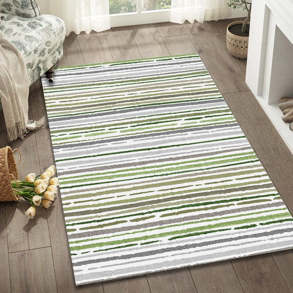 English Elm SPHINX 2170YP 40"x60" Washable Indoor Outdoor Accent Rug - Non-Slip, Durable, Kid & Pet Friendly B186P261378