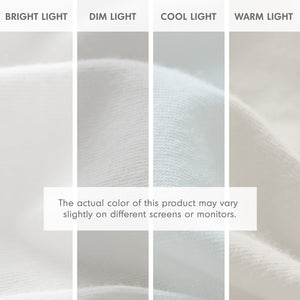 JLA Home Intelligent Design - All Season Sheet Set: Breathable Jersey Knit Cotton Blend for Year-Round Comfort, Fit to 16" Mattress White ID20-1250