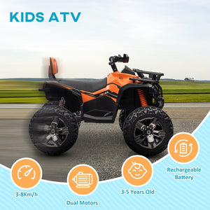 English Elm Aosom Kids Pedal Go Kart Sporty Ride on with Adjustable Seat and Eva Wheels W2225P229270