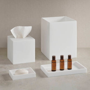English Elm One Four-piece Resin Bath Set with Diamond Texture and Antimicrobial Onyx Finish B035P437554