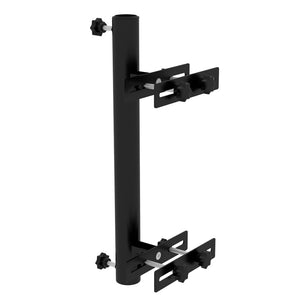English Elm Outsunny Adjustable Patio Umbrella Holder - Space-Saving Clamp Bracket For Decks & Balconies W2225P174210-GIGA
