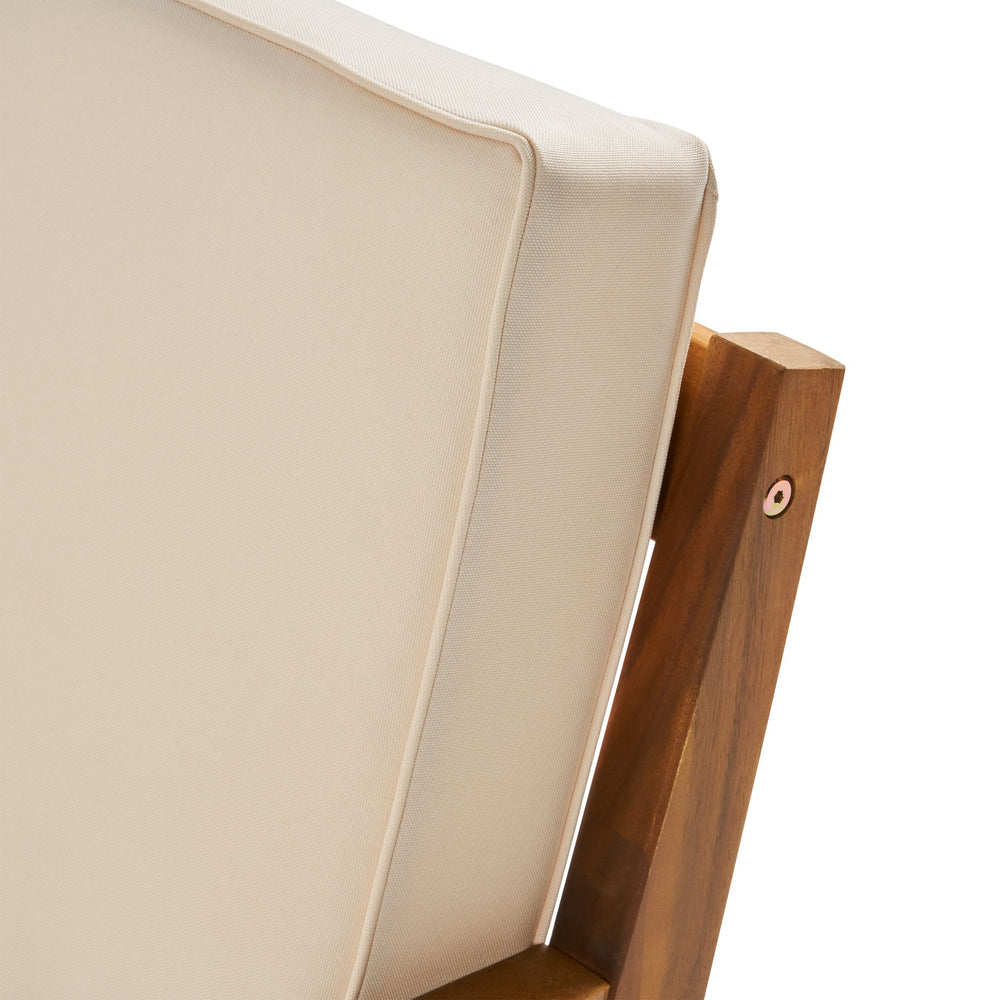 English Elm Christopher Knight Home® - GRENADA Handcrafted Acacia Corner and Coffee Table Set with Water-Resistant Fabric Cushions, Multicolor Finish and Compact 31.5"x30.25"x15.5" Dimensions for Stylish Living Spaces Beige 63888.00BGE