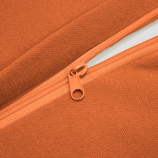 English Elm Set Of 2 Cozy Slipcovered Armchairs In Soft Orange Chenille – Stylish Deep Seating For Any Room W3041S00123-GIGA