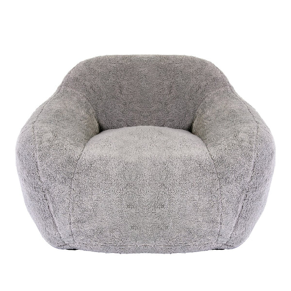 English Elm Bean Bag Chair - Ultra-Comfy Memory Foam Giant Sofa With Armrests For Living Room & Bedroom Use W2200P247796