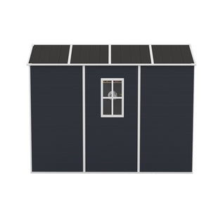 English Elm Campcraft Outdoor Resin Storage Shed with Hd Windows Uv Resistant Polypropylene Build W1598S00027