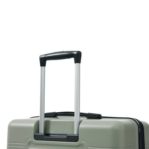 English Elm 6 Piece Hardshell Abs Travel Set with Spinner Wheels Combination Lock and Toiletry Bag Light Green N732P391465Y