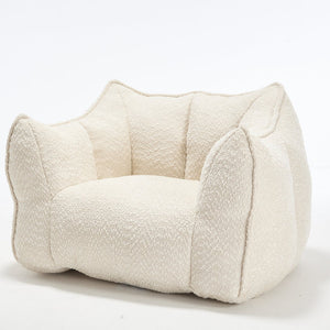 English Elm Sofa plush beanbag chair with superfiber cover and resilient foam filling for ultimate home comfort and relaxation Beige W1996P252264