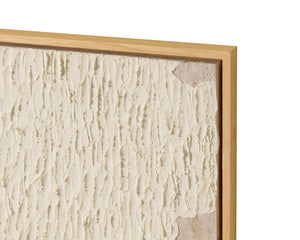 Sunpan WORLD VIEWS - 40" X 60" Modern Abstract Artwork in Natural Floater Frame - Gallery Ready Décor A0415