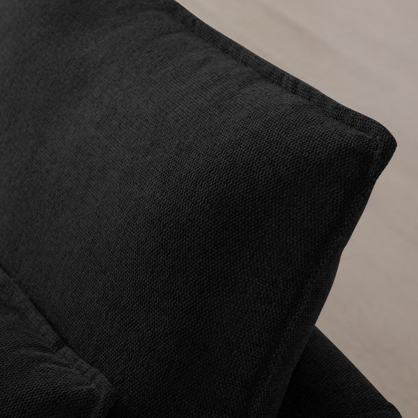 English Elm 130" U-Shaped Sofa With Console & Cupholders - 6-Seat Upholstered Lounge Set For Modern Living Spaces W1117S00244