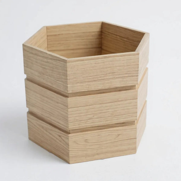 English Elm Hexagon Aluminum Outdoor Planter Sculptural Terrace Pot with Rust Resistant Finish B2755P462204