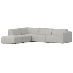 English Elm Rex Left Sectional Sofa With Ottoman - Eco-Friendly, Modern Comfort For Your Family Room Or Lounge Area B136P199254-GIGA