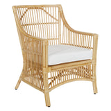 OSP Home Furnishings Maui Chair Cream/Natural