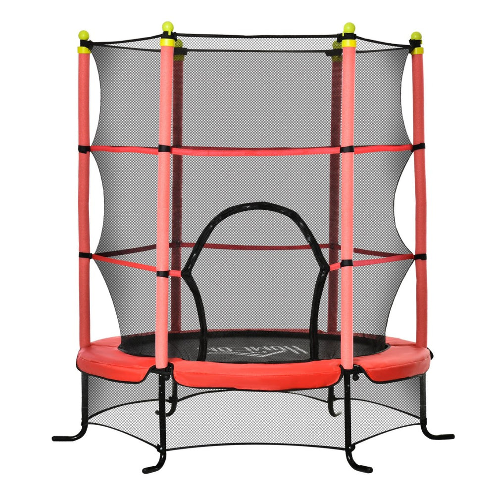 English Elm Soozier 5.3 Foot Kids Trampoline Bungee Spring Free Design Safe Indoor Bouncer W2225P229304