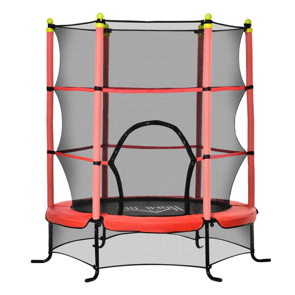 English Elm Soozier 5.3 Foot Kids Trampoline Bungee Spring Free Design Safe Indoor Bouncer W2225P229304