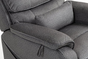 English Elm Lounge Electric Lift Chair With 180° Recline, Massage, Heating, Storage & Wireless Charging Options W547S00058