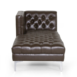 English Elm Chaise Lounge Upholstered Single Seat Reclining Chair for Living Room or Bedroom 70477.00