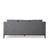 Christopher Knight Home® - Noble House - - Mirod Comfy 3-Seat Sofa With Wooden Legs, Modern For Living Room And Study