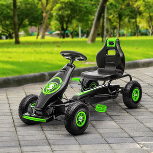 English Elm Aosom Youth Scooter Steel Frame Dual Caliper Brakes Inflatable Tire Kids Ride W2225P217461