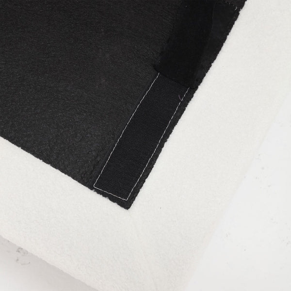 English Elm Cloud Style Sofa - Plush Teddy Velvet, Cozy Modern Couch For Living Room & Apartments W2705S00003-GIGA