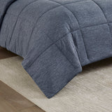 Urban Habitat Comfort Cool Jersey Knit Casual Oversized Down Alternative Comforter UH10-2505 Navy