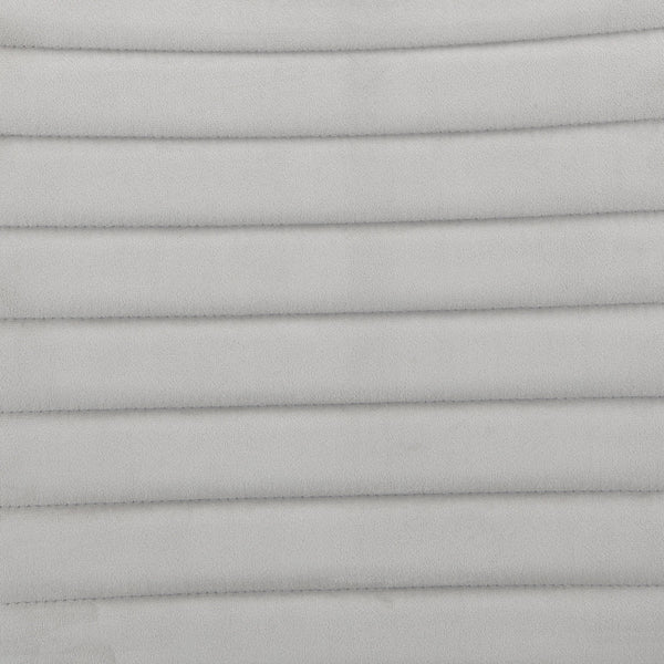 English Elm Elizaveta Gray Velvet & White High-Gloss Side Chair Set of 2 with Cushioned D20 Foam, 220lb Capacity B2726P288749