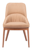 Ayr Dining Chair - Set of 2 Tan 110127 Zuo Modern