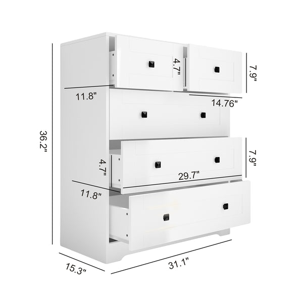 English Elm Chest Of Drawers - Elegant 5-Drawer Storage Solution In Ancient White For Rustic & Modern Spaces W2139P241084