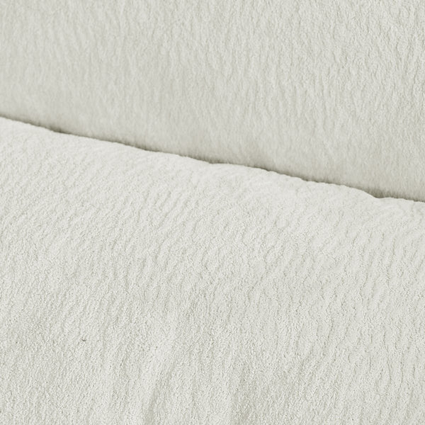 English Elm Sleeper 3-in-1 Convertible Sofa Chair Bed with Lychee Velvet, Adjustable Recline & Cup Holder Beige W1117P265773