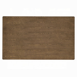 English Elm Walnut Round Drop-Leaf Dining Table 35" Compact Solid Rubberwood Blend Warm Finish, Durable Walnut 38.5 L x 63 W x 5.5 H B2741P326652