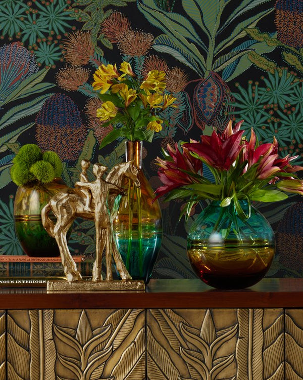 Currey & Company Dujardin Equestrian Sculpture - Heartwarming Cast Aluminum Art With Gold Finish For Elegant Decor Gold Cast Aluminum 1200-1033-currey-company